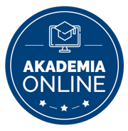 Znaczek Akademii Online - szkolenia online dla nauczycieli i webinaria